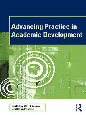 cover image of Advancing Practice in Academic Development